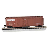 Bachmann 16371 N 	Track Cleaning 50' Plug-Door Boxcar - Ready to Run -- Norfolk Southern #650012 (Boxcar Red)